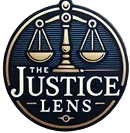 Thejusticelens.in logo